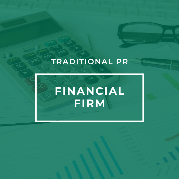financial firm pr case study